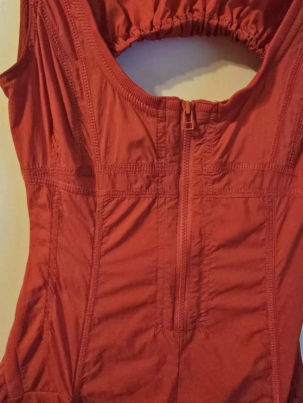 $148 Daily Practice Fastpack Bubble-Hem Midi Dress Size Large - Picture 8 of 11